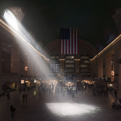An image of SUNRAY, an installation by Adam Frank.